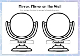 Mirror, Mirror Feelings Expression worksheet (printable + 