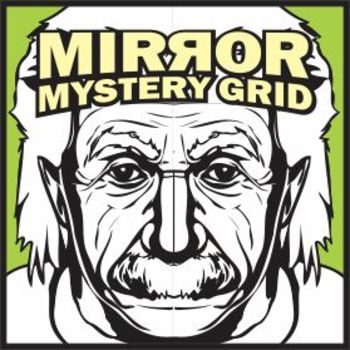 Mirror Mystery Grid Drawing Albert Einstein Tpt
