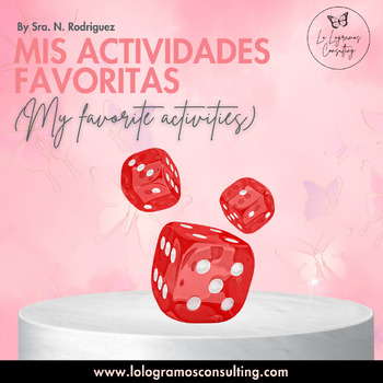 Preview of Mis actividades favoritas - My favorite activities