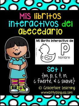 Preview of Mis libritos interactivos del abecedario - Spanish Interactive Alphabet Books 1