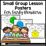 Small Group Reading Lessons Reminders, Cards, and Posters