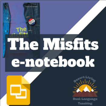Preview of Misfits interactive digital novel study