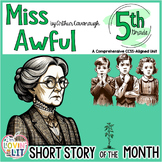 Miss Awful by Arthur Cavanaugh September Story Unit Grade 5