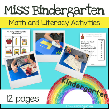 Miss Bindergarten First Week of Kindergarten Unit by ilovekindergarten