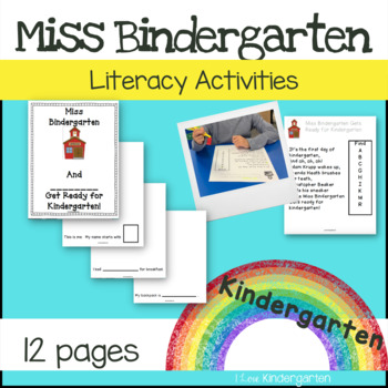 Miss Bindergarten First Week of Kindergarten Unit by ilovekindergarten