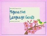 Figurative Language Matching Game, Montessori 3-Part Cards