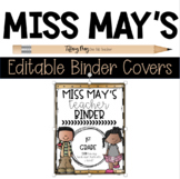Miss May's Editable Binder Covers