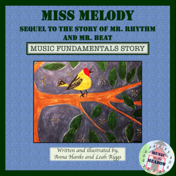 Preview of Miss Melody, A Music Fundamentals Story ebook