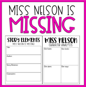 miss nelson is missing pdf download