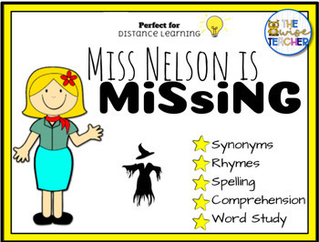 Preview of Miss Nelson is Missing #halloween Holiday Activities | Reading Comprehension