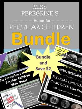 Preview of Miss Peregrine BUNDLE!