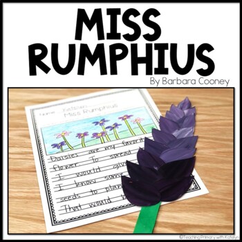 Preview of Miss Rumphius Activities | Book Companion