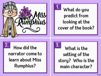 Miss Rumphius Book Companion By Barbara Cooney By Cara S Creative Playground