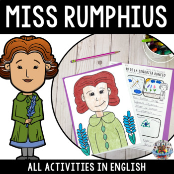 Preview of Miss Rumphius & Johnny Appleseed Literacy Unit - ENGLISH