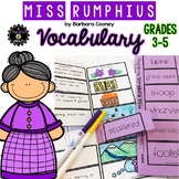 Miss Rumphius Vocabulary