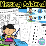 Missing Addend Addition Worksheets