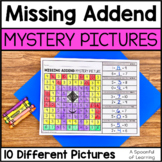 Missing Addend Mystery Pictures