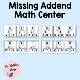 Missing Addend Number Bond Center