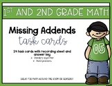 Missing Addend Task Cards