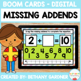 Missing Addends - Boom Cards - Distance Learning - Digital