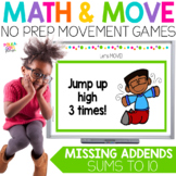 Missing Addends to 10 with Addition Worksheets | MATH AND 