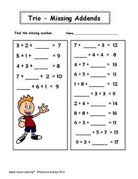 10-printable-missing-addends-worksheets-numbers-1-20-for-etsy-new