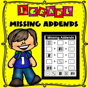 Preview of Missing Addends to 10 | First Grade Math