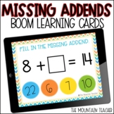 Missing Addends to 20 Boom Cards