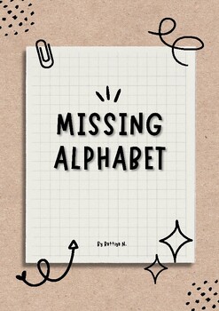 Preview of Missing Alphabet