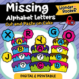 Missing Alphabet Letters Cut and Paste on Cake!, Digital &