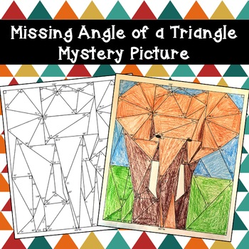 Missing Angle of a Triangle Mystery Picture by The Resourceful Turtle