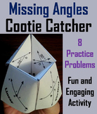 Solving for Missing Angles Activity (Geometry Cootie Catch