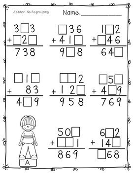 missing digits in addition and subtraction problems by time 4 teaching