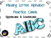 Missing Letter Alphabet Cards