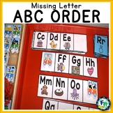 Alphabet Activity Center | Missing Letter ABC Order
