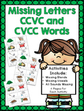 Missing Letters CCVC/CVCC Words