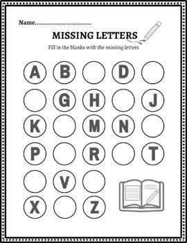 Missing Letters | Missing Numbers | Counting On | Alphabet Practice by ...