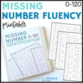 Missing Number Fluency Practice Pages