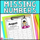 Missing Number Math Worksheets | Numbers to 10 20 100 Fluency