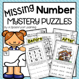 Missing Number Mystery Puzzles