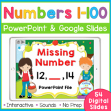 Missing Numbers Digital Centers | PowerPoint and Google Slides