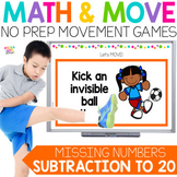 Missing Number Subtraction Game | Subtraction to 20 Worksh