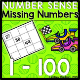 Hundreds Chart Missing Numbers
