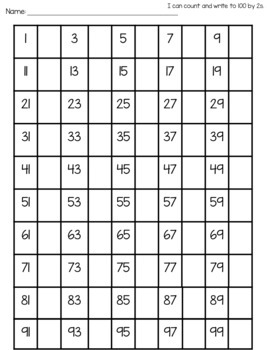 Missing Numbers 1-120 and Skip Counting by Rachel Gooch | TPT