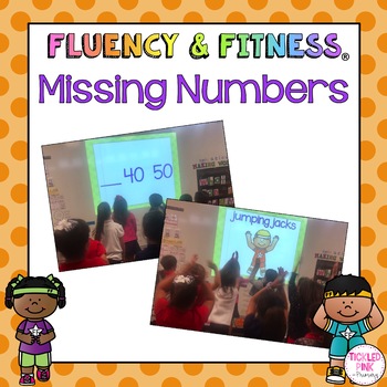 Preview of Missing Numbers Fluency & Fitness® Brain Breaks