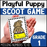 Missing Numbers Ordering Numbers Math Scoot Game Task Card