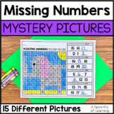 Missing Numbers Mystery Pictures