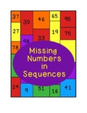 Missing Numbers in Sequences Coloring Math Center Addition