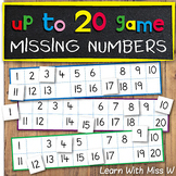 Missing Numbers up to 20 Game