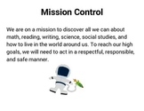 Mission Control: A Space Themed Back to School Class  Set Up